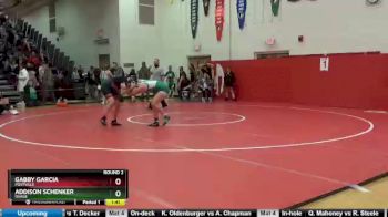 Round 2 - Gabby Garcia, Postville vs Addison Schenker, Osage