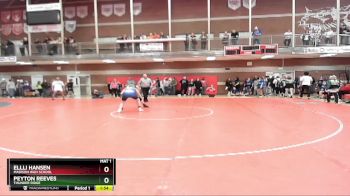 165 lbs 1st Place Match - Ellli Hansen, Madison High School vs Peyton Reeves, Thunder Ridge