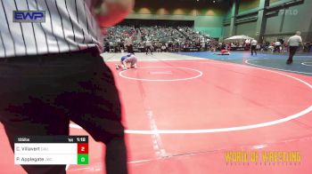 135 lbs Round Of 64 - Chris Villavert, Cali Kids Wrestling Club vs Parker Applegate, JWC