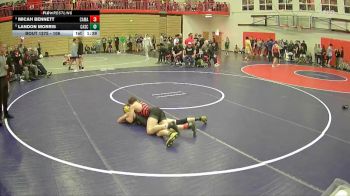 106 lbs 3rd Place Match - Micah Bennett, Camas vs Landon Morris, Cascade