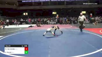 54 lbs Quarterfinal - Maximiliano Hernandez, Inland Elite vs Zaydn Payne, Salem Elite