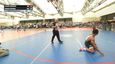162-H lbs Quarterfinal - Ayden Jenkins, Pittsgrove Wrestling Association vs Judah Peters, Prime Wrestling Club