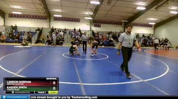 113 lbs Semifinal - Landon Norman, Newcastle/Upton vs Kaeden Smith, Tongue River