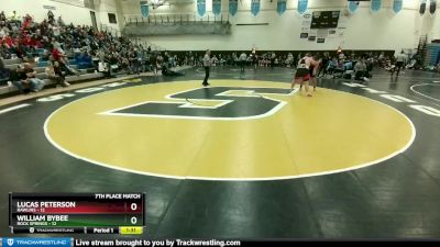 285 lbs Placement - William Bybee, Rock Springs vs Lucas Peterson, Rawlins