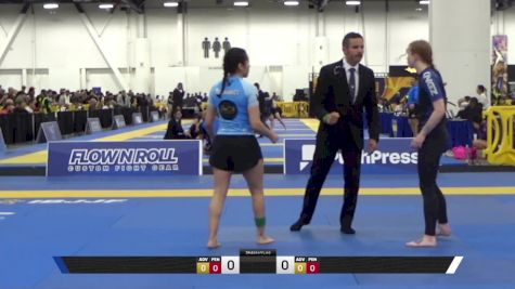 REBECCA DENE WHITE vs TAHNEE KRYSTALEE HERNANDEZ 2025 World IBJJF Jiu-Jitsu No-Gi Championship