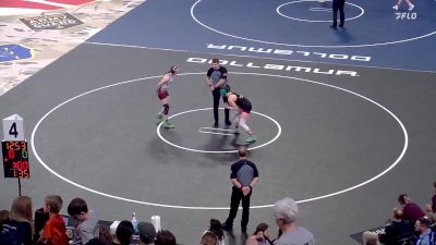 135 lbs Cons. Round 2 - Kendall Clayton, Brandon Valley vs Ragan Peacock, Harrisburg