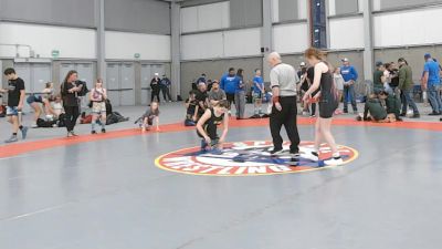 120 lbs Quarters - Maci Stevenson, Okanogan Underground Wrestling Club vs Gemma Wise, Legacy Elite Wrestling Club