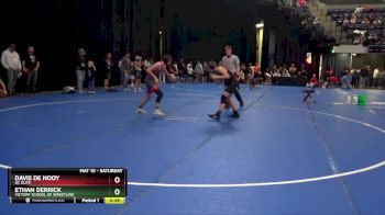 140 lbs Cons. Round 1 - Ethan Derrick, Victory School Of Wrestling vs Davis De Nooy, DC Elite