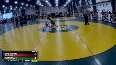 56 lbs Rd# 1 9:00am Friday - Kane Dinnan, Team Michigan vs Gunner Kelly, West Coast Elite