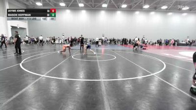 113 lbs Consi Of 32 #2 - Jayme Jones, GA vs Mason Hoffman, OK