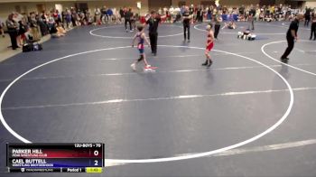 70 lbs Champ. Round 1 - Parker Hill, Peak Wrestling Club vs Cael Buttell, Wrestling Brotherhood