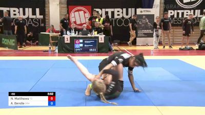 Naiomi Matthews vs Ashley Bendle 2022 ADCC Europe, Middle East & African Championships