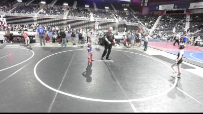 65 lbs Quarterfinal - Timber Weber, Athlos Wrestling vs Kable Allen, Glenrock WC