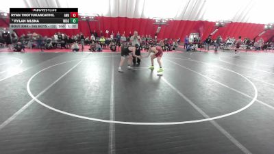 16U Boys - 150 lbs Champ. Round 2 - Gauge Schaus, X-Factor Elite Wrestling vs Kolten McGregor, Minnesota