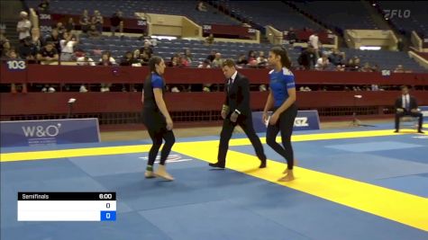 Ana Beatriz Alves Sant'anna vs Ania Amal Ghazzawi 2024 Pan IBJJF Jiu-Jitsu No-Gi Championship