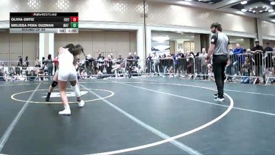 123 lbs Round Of 64 - Olivia Ortiz, Exeter vs Melissa Pena Guzman, Mat Mechanics