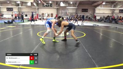 126 lbs Rr Rnd 2 - Marc-Anthony McGowan, Blair Academy vs Evan Petrovich, Connellsville