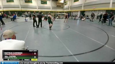 130 lbs Cons. Semi - Tell Caster, Newcastle Fall Guys vs Matteus Cummings, Spearfish Youth Wrestling