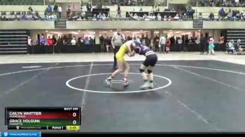 100 lbs Cons. Round 4 - Cailyn Whittier, Mukwonago vs Grace Holguin, Marinette
