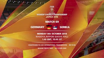 GER vs SRB | 2018 FIVB Womens World Championships