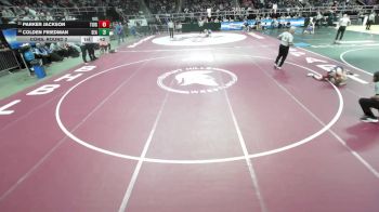 II-110 lbs Cons. Round 2 - Colden Friedman, Seaford vs Parker Jackson, Tioga