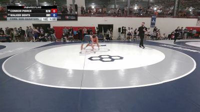 70 kg Cons. Sub-quarters - Connor Pierce, NLWC/TMWC vs Walker Bents, Maverick Wrestling Club