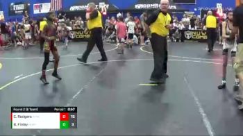 60 lbs Round 2 (6 Team) - Cameron Rodgers, The Funky Singlets vs Brennan Finley, Missouri Gold
