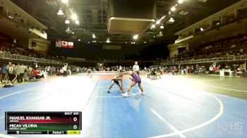 120 lbs Champ. Round 2 - Micah Viloria, Merrill West vs Manuel Khangab Jr., Armijo