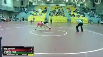 135 lbs Cons. Round 2 - Zoe Espinoza, Southridge vs Cadence Hood, Forest Grove