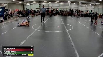 84 lbs Round 1 (8 Team) - Rylan Dennis, Killer Elite vs Matteo Danise, Mat Assassins Red