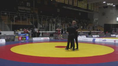 68kg Cons. Semi - Danya Braun, Pronghorn Amateur Wrestling Association vs Victoria Fortin, Edmonton Wrestling Club