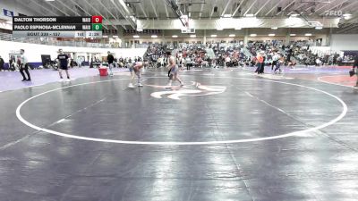 157 lbs Cons. Round 2 - Paolo Espinosa-mclennan, Waldorf (Iowa) vs Dalton Thorson, Waldorf (Iowa)