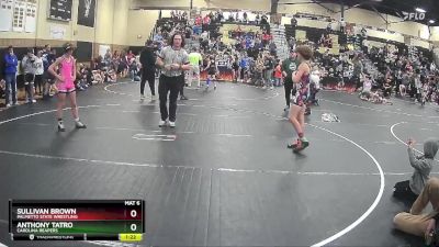 115/122 Round 3 - Sullivan Brown, Palmetto State Wrestling vs Anthony Tatro, Carolina Reapers