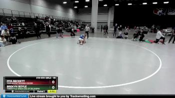 85 lbs Cons. Semi - Mya Beckett, Team Nazar Training Center vs Brekyn Boyle, Threestyle Wrestling Of Oklahoma