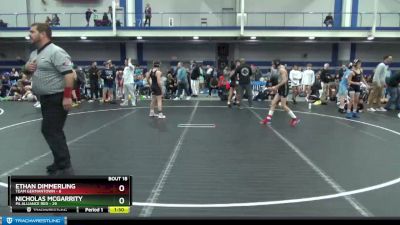 100 lbs Round 5 (8 Team) - Nicholas McGarrity, PA Alliance Red vs Ethan Dimmerling, Team Germantown