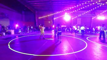 130 lbs Rr Rnd 2 - Michael Mecillas, Fort Lupton WC vs Cylis Tellez, Severance Middle School