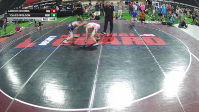 106 lbs Champ. Round 4 - Caleb Weldon, Montana vs Landon Morris, Oregon