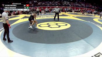 G-100 lbs Quarterfinal - Bella Graziani, G-Tinora vs Ja`Leia Mitchell, G-Northmont