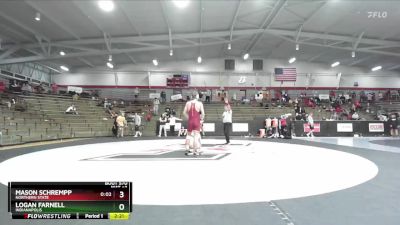 165 lbs Cons. Round 4 - Logan Farnell, Indianapolis vs Mason Schrempp, Northern State