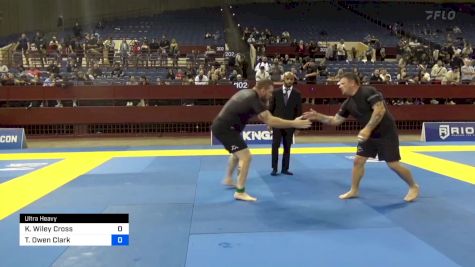 Kenny Wiley Cross vs Travis Owen Clark 2024 Pan IBJJF Jiu-Jitsu No-Gi Championship
