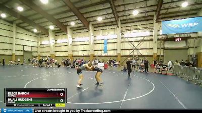 150 lbs Quarterfinal - Huali Hudgens, Hawaii vs Elece Baron, Nevada