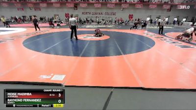 174 lbs Champ. Round 1 - Raymond Fernandez, Quincy vs Moise Madimba, Augsburg