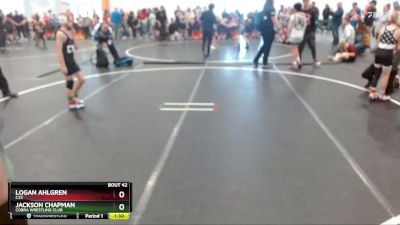 75 lbs Cons. Semi - Logan Ahlgren, C2X vs Jackson Chapman, Cobra Wrestling Club