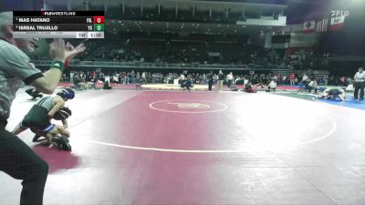 106 lbs Semifinal - Mas Hatano, Folsom vs Isreal Trujillo, Yuba City