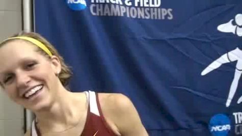 Lisa Koll 3k runner-up 2010 NCAA Indoor Championships