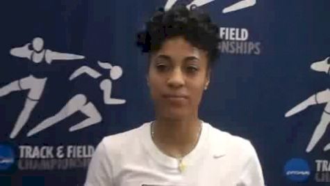 Queen Harrison 60 hurdle champ 2010 NCAA Indoor Championships