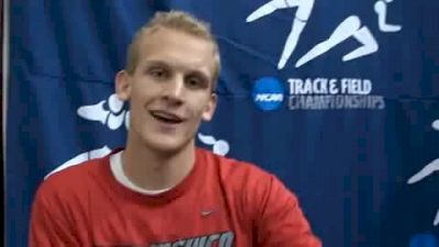 Rory Fraser 6th 3k 2010 NCAA Indoor Championships