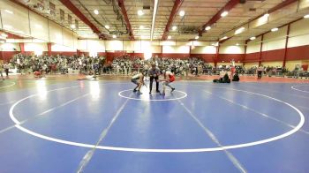 125 lbs Consi Of 8 #2 - Dominic Gangi, New England College vs Dylan Bowry, Milo Wrestling Club