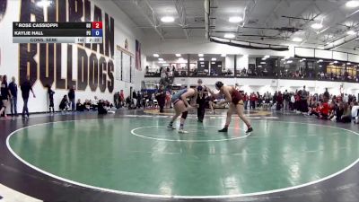 160A Cons. Semi - Kaylie Hall, Presbyterian College vs Rose Cassioppi, Gannon