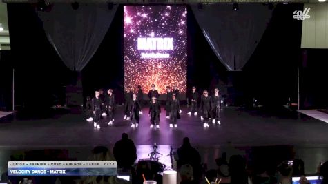 Velocity Dance - MATRIX [2025 Junior - Premier - Coed - Hip Hop - Large Day 1] 2025 Champion Cheer and Dance Grand Nationals